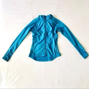 Athleta Activewear zip-up long-sleeve hooded jacket